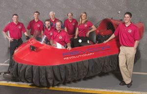 Revcor Corporate Teambuilding hover craft photo 