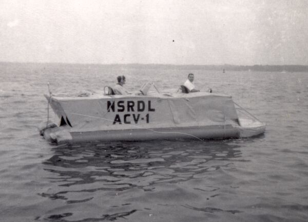 Early Naval Air cushion vehicle ACV
