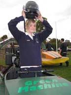 Sophie McDonald DiscoverHover hovercraft pilot