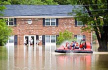 Scat Hovercraft flood rescue photo