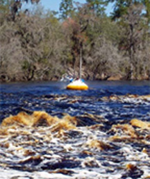Image hovercraft on troubled waters
